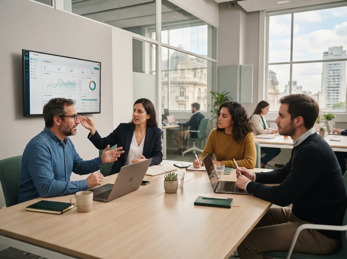 Xeloriq equipo analizando datos de mercado para decisiones de inversión